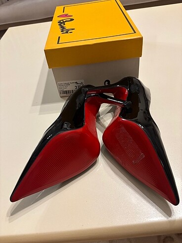 Yüksek topuk rugan ayakkabı - Görsel 6