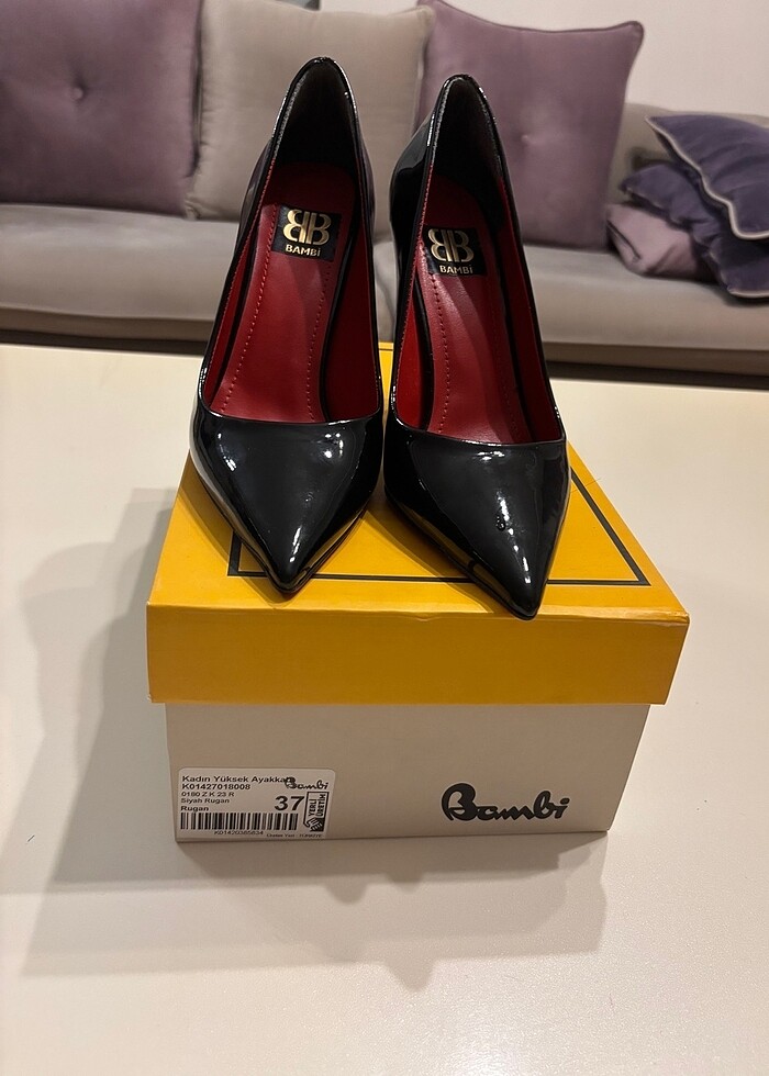 Yüksek topuk rugan ayakkabı - Görsel 2