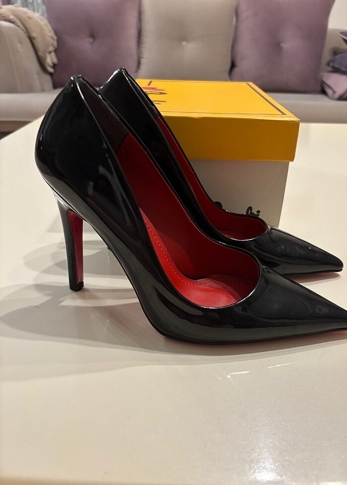 Yüksek topuk rugan ayakkabı - Görsel 3