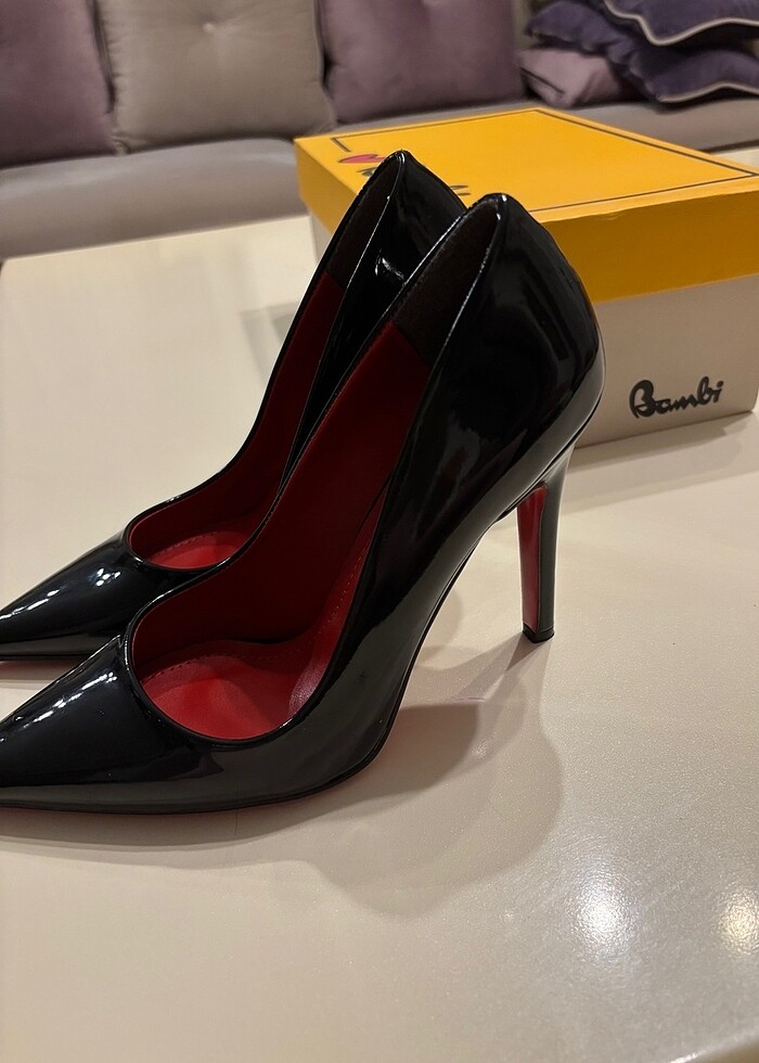 Yüksek topuk rugan ayakkabı - Görsel 4