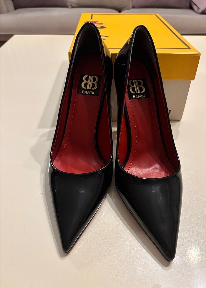 Yüksek topuk rugan ayakkabı - Görsel 5