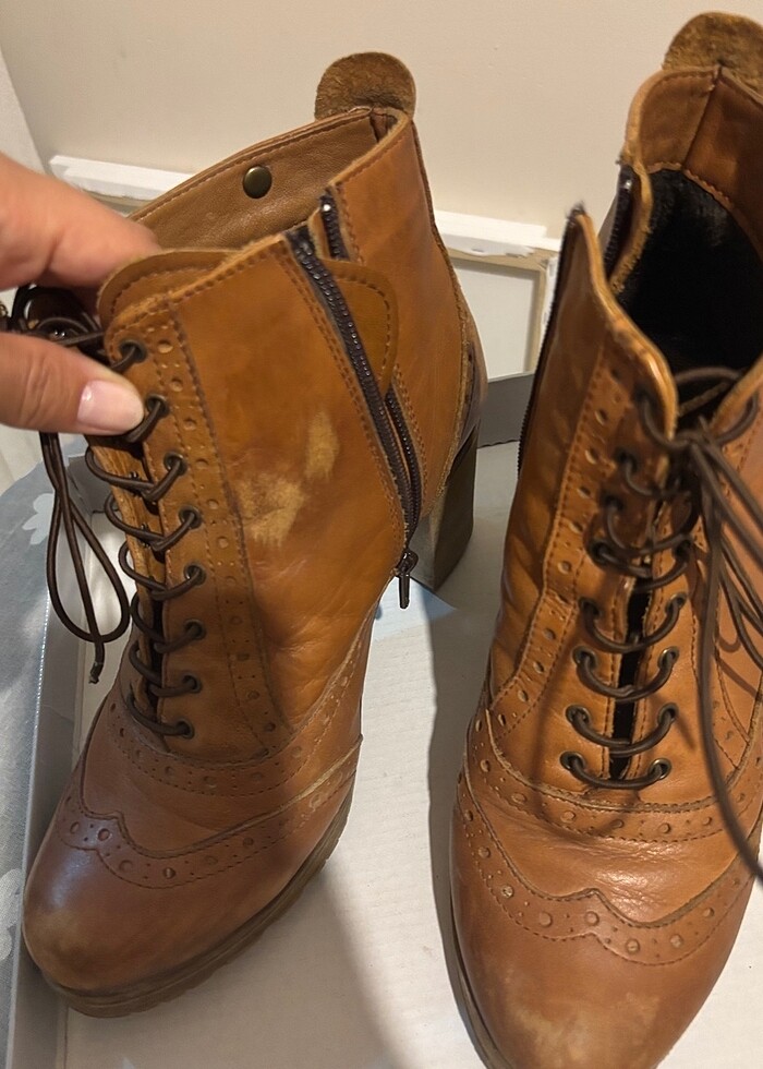 Gön hakiki deri bot - Görsel 4