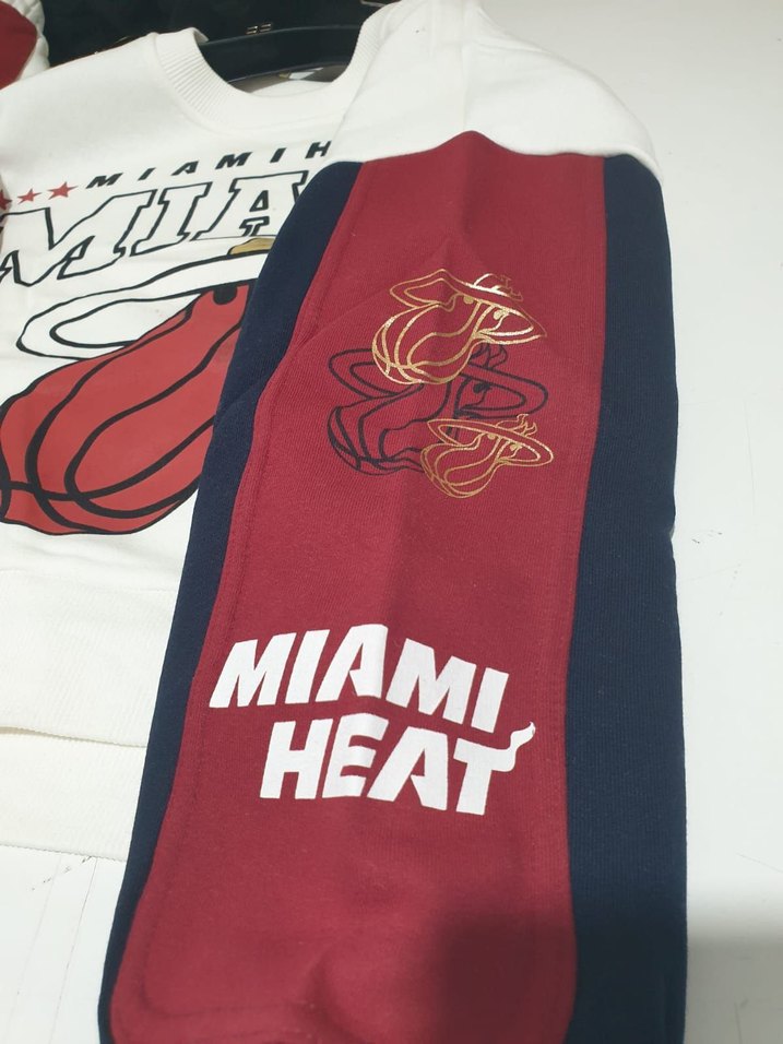 Beyaz Miami Baskılı Kadın Eşofman Takımı - Görsel 5