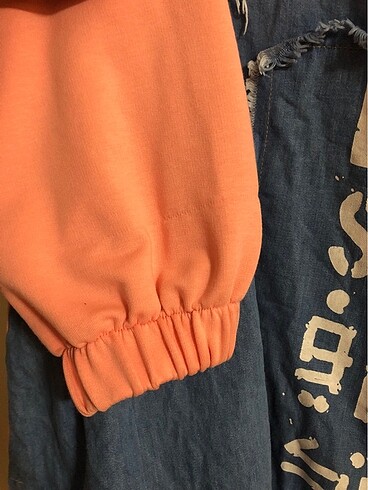 m Beden pembe Renk Kadın sweatshirt tunik