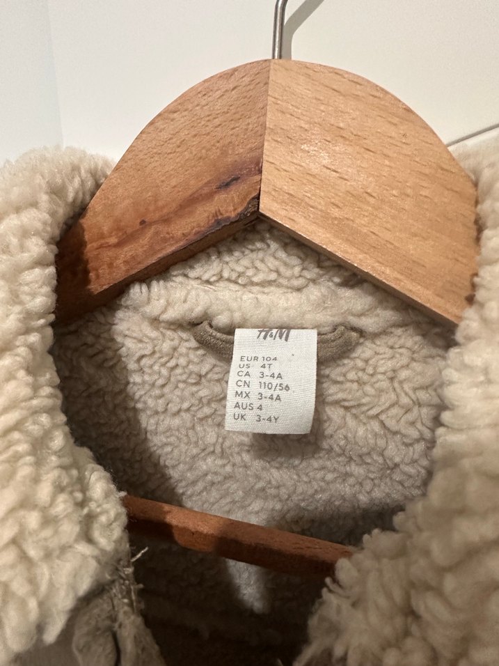 Kahverengi Erkek Çocuk Süet Kürklü Kaban - Görsel 3