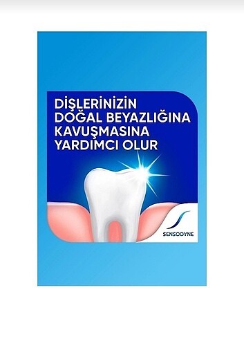 Beden Renk Sensodyne Tam Koruma ve Beyazlatıcı 50ml