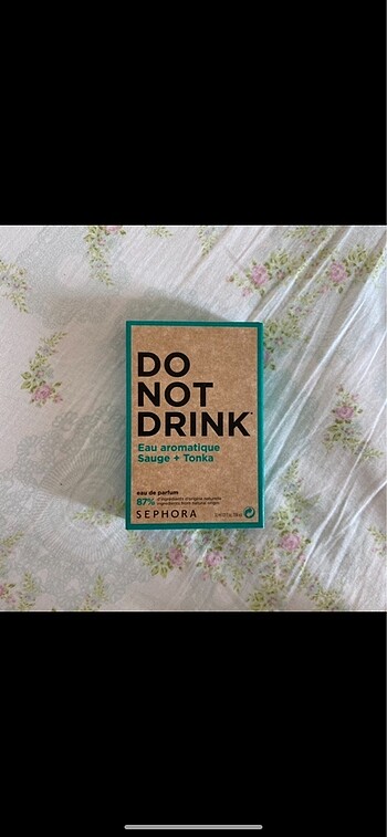  Beden Renk Sephora do not drink sauge tonka parfüm