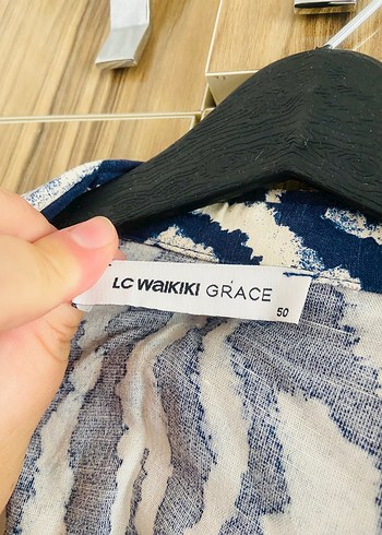 Mavi Zebra Desenli Bohem Kadın elbise - Görsel 6