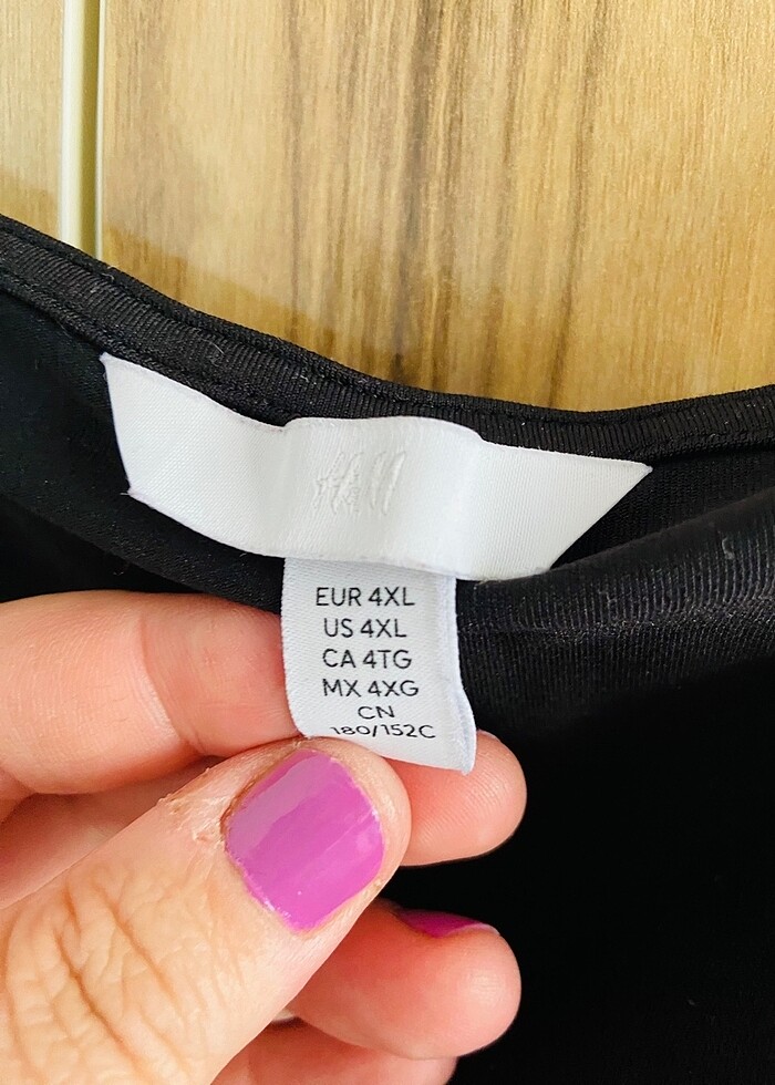 Hm den alındı 4xl 1 kere giydim bol geldi - Görsel 4