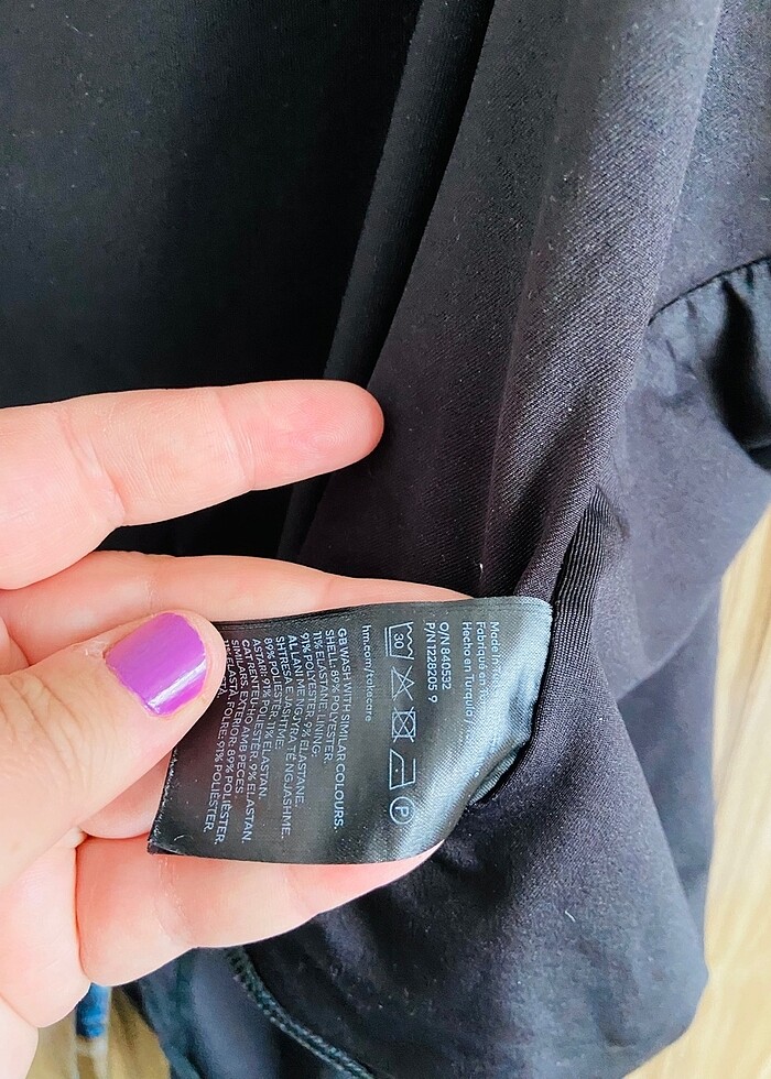 Hm den alındı 4xl 1 kere giydim bol geldi - Görsel 3