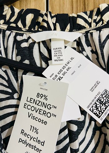 Zebra Desenli Uzun Kollu V Yaka Kadın Gömlek - Görsel 4