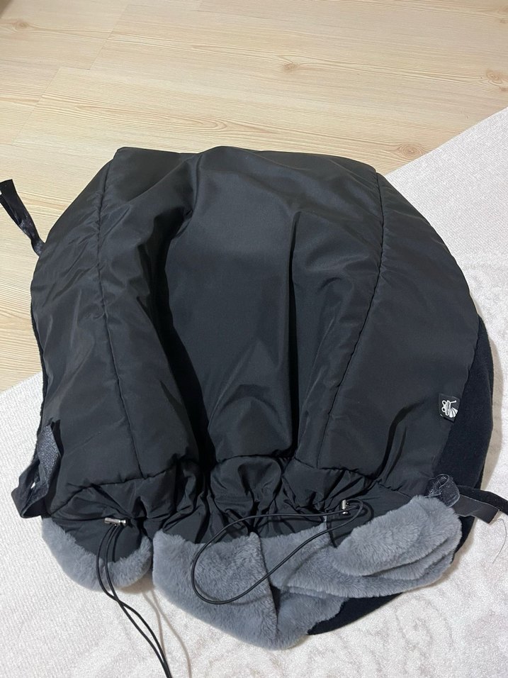 Ubeybi bebek aranasında bebek için ayak koruyucu polar örtü - Görsel 2