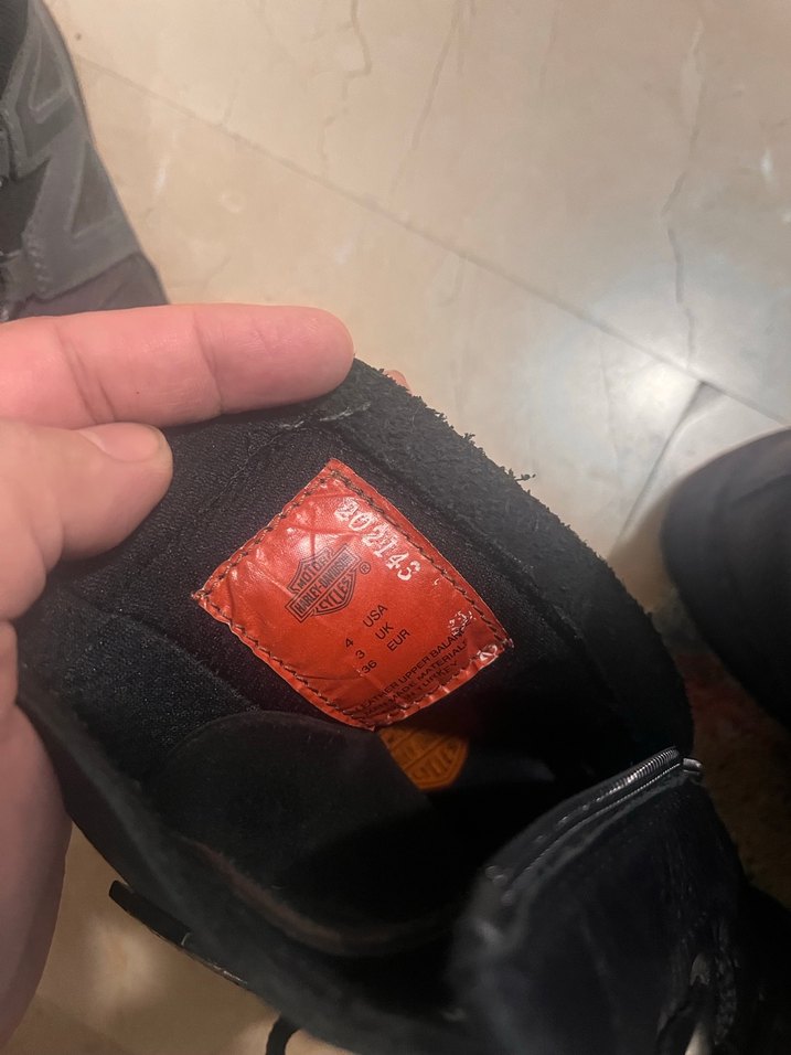 Orijinal harley davidson bot - Görsel 3