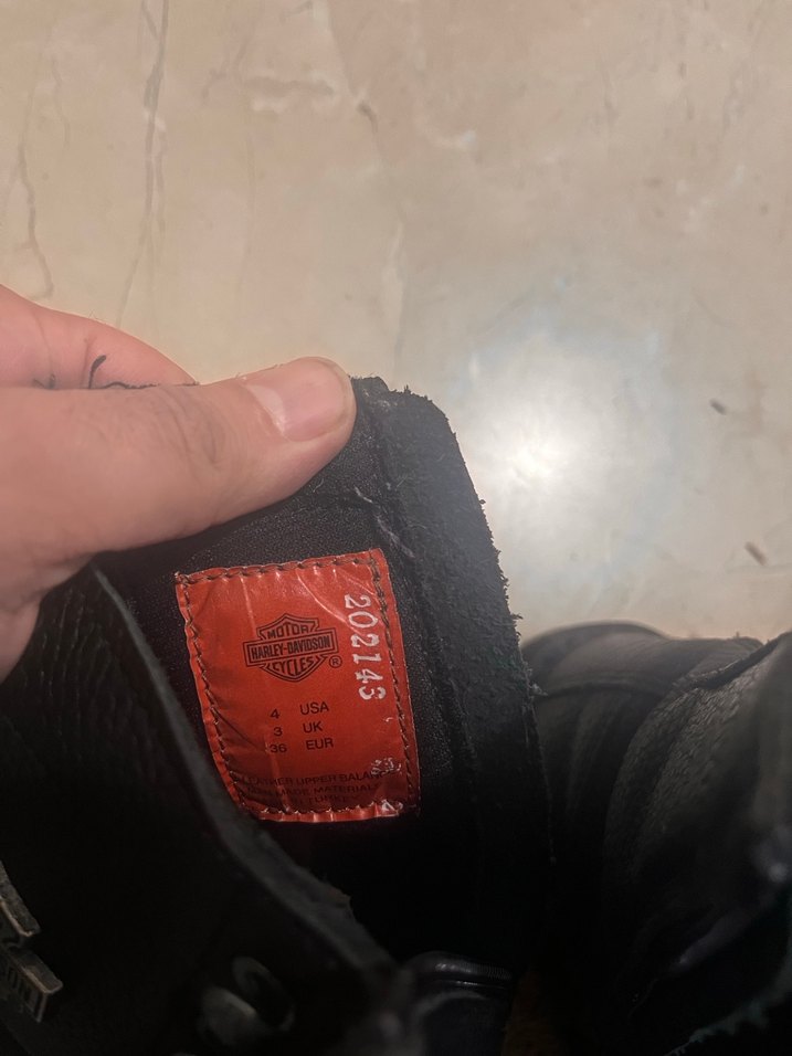 Orijinal harley davidson bot - Görsel 4