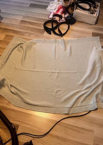 Beyaz Çocuk Battaniyesi - Görsel 2