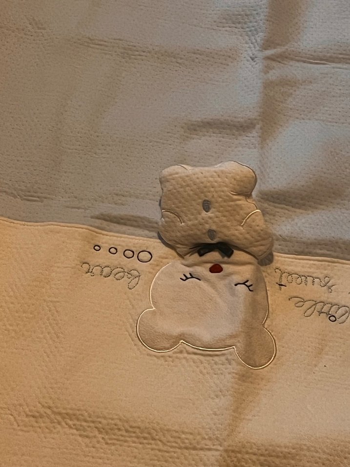 Bebekler için ayıcıklı battaniye - Görsel 2