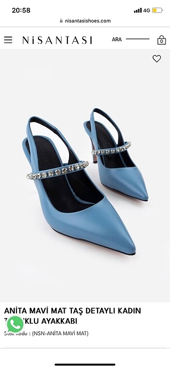 Mavi stiletto