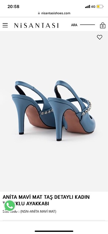 Diğer Mavi stiletto