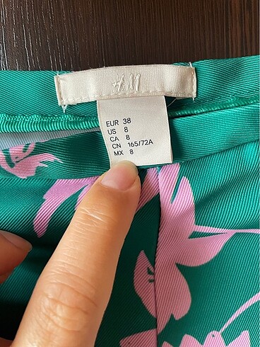 38 Beden H&M Desenli Pantolon