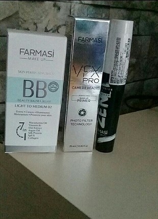 Farmasi baz farmasi bb krem farmasi zen maskara 