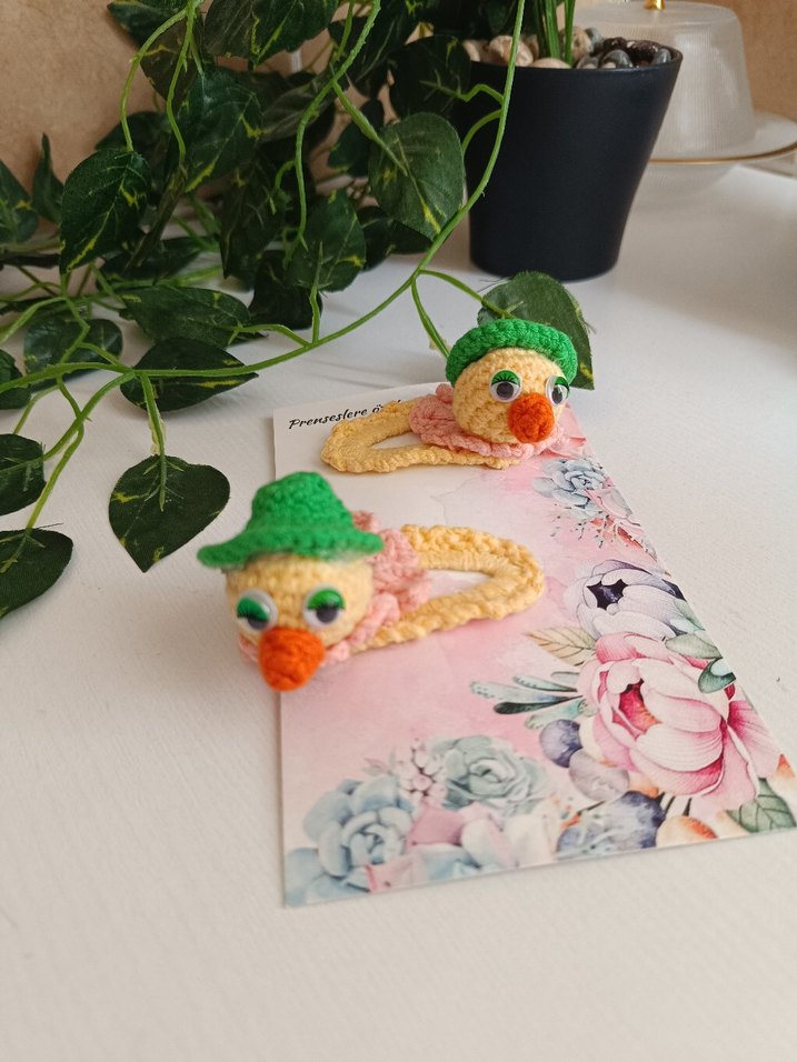 örgü çıt çıt toka - Görsel 4