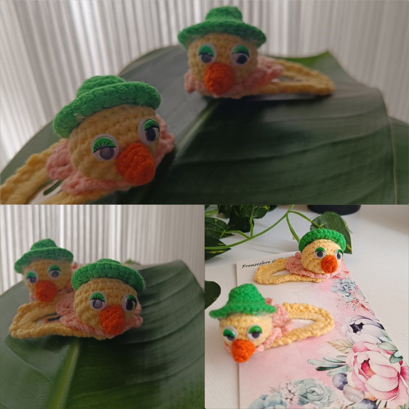 örgü çıt çıt toka - Görsel 5