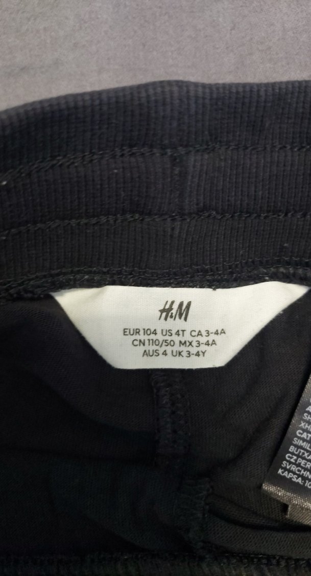 H&M çocuk eşofman altı 3 4 yaş - Görsel 2