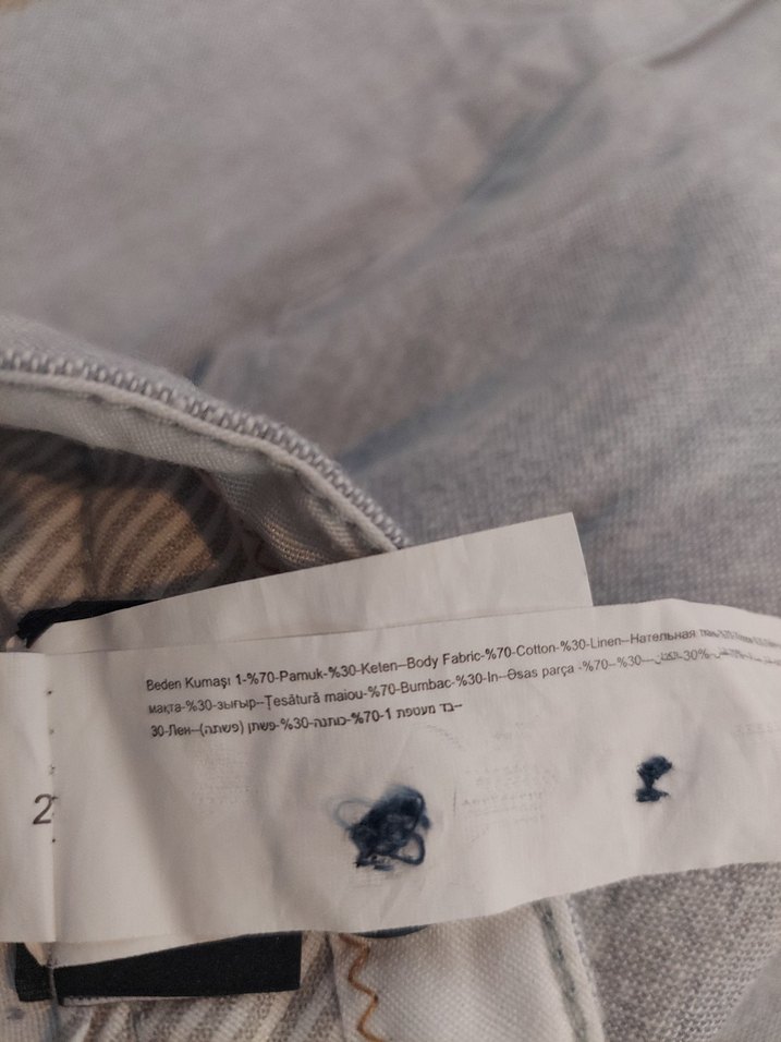 DeFacto Keten Pantolon 34-32 - Görsel 5