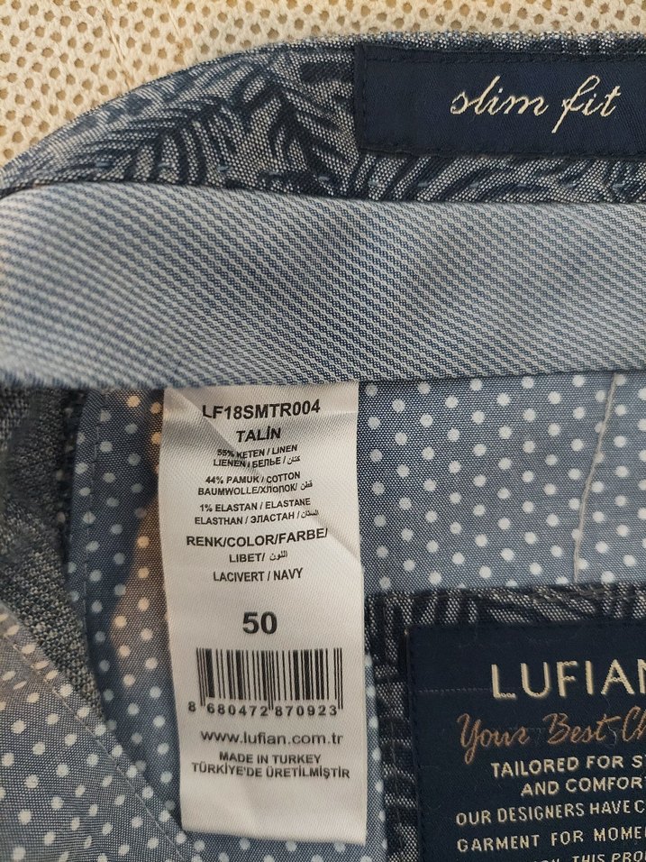 Lufian Keten Pantolon 50 Beden - Görsel 4