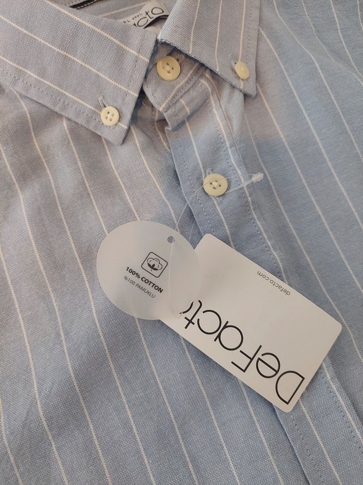 DeFacto Oversize Erkek Gömlek - Görsel 5