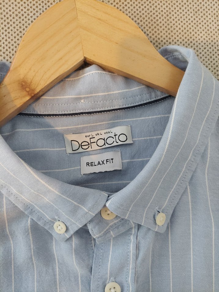 DeFacto Oversize Erkek Gömlek - Görsel 4