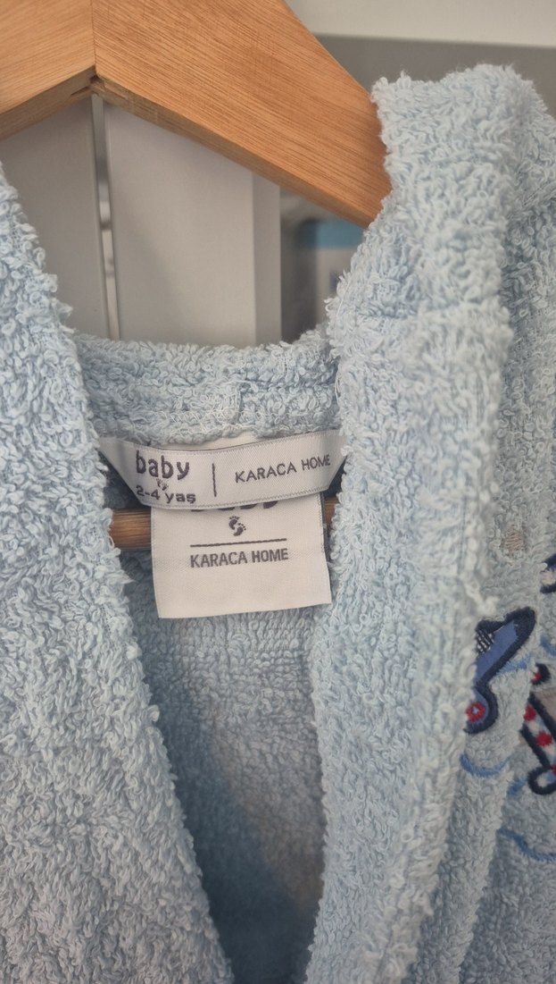 Karaca Home Erkek Çocuk Bornoz 2-4 Yaş - Görsel 3