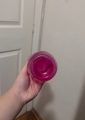 Pembe Plastik Su Şişesi - Görsel 3