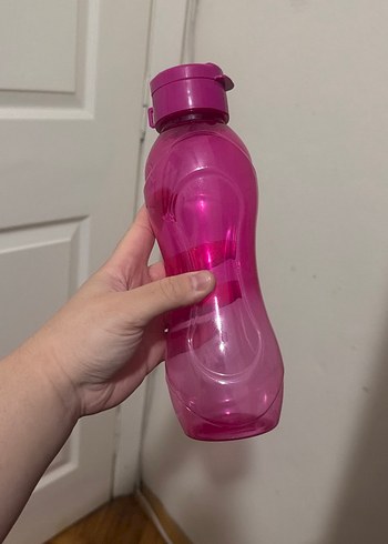 Pembe Plastik Su Şişesi - Görsel 2