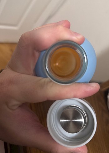 Mavi Turuncu Cam suluk - Görsel 5