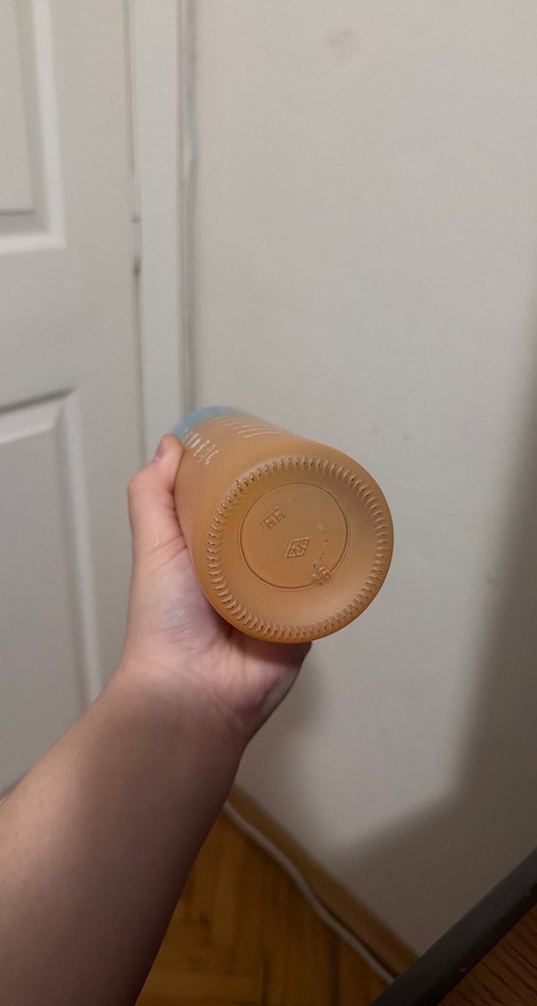 Mavi Turuncu Cam suluk - Görsel 3