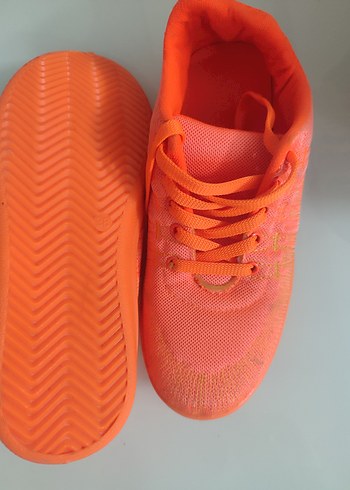 Skechers Turuncu Bağcıklı Kadın Spor Ayakkabı