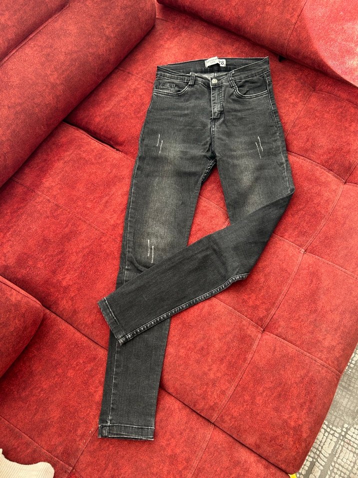 Füme Kadın Denim Midi Boy Jean - Görsel 2