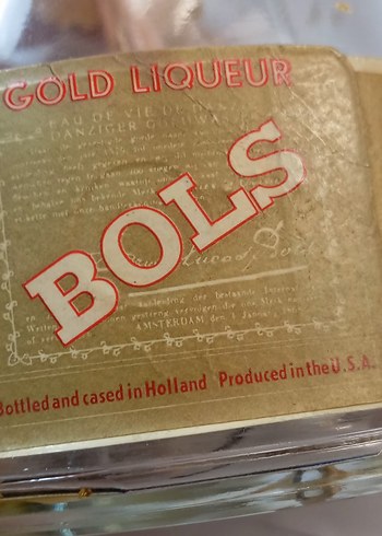 Antika laternali bols İski şişesi. 
1950 lerden kalma - Görsel 7