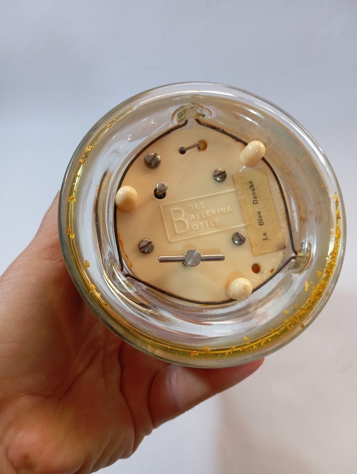 Antika laternali bols İski şişesi. 
1950 lerden kalma - Görsel 5