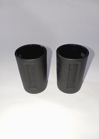 Jägermeister Siyah 2 Shot Bardağı ve boş kutu. sıfır bardaklar - Görsel 2