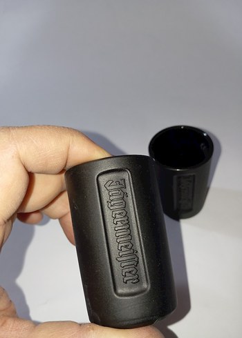 Jägermeister Siyah 2 Shot Bardağı ve boş kutu. sıfır bardaklar - Görsel 3