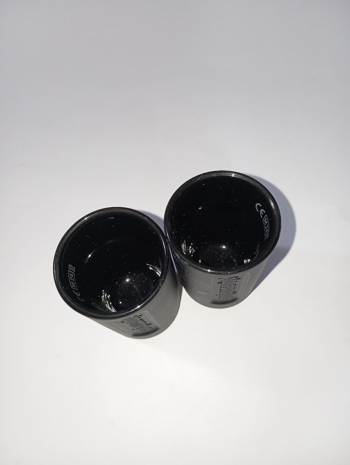 Jägermeister Siyah 2 Shot Bardağı ve boş kutu. sıfır bardaklar - Görsel 4