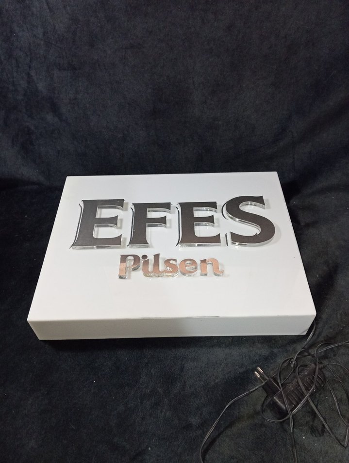 Vintage Efes Pilsen ışıklı tabela 
Sıfır 
Kullanılmamış çok iyi - Görsel 3