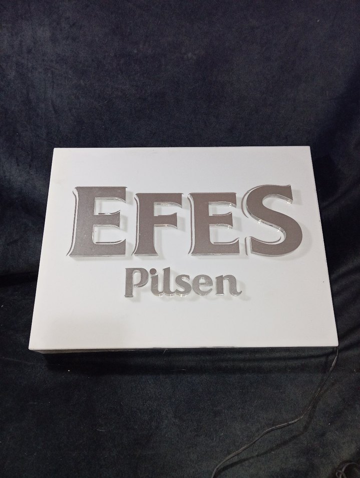 Vintage Efes Pilsen ışıklı tabela 
Sıfır 
Kullanılmamış çok iyi - Görsel 4