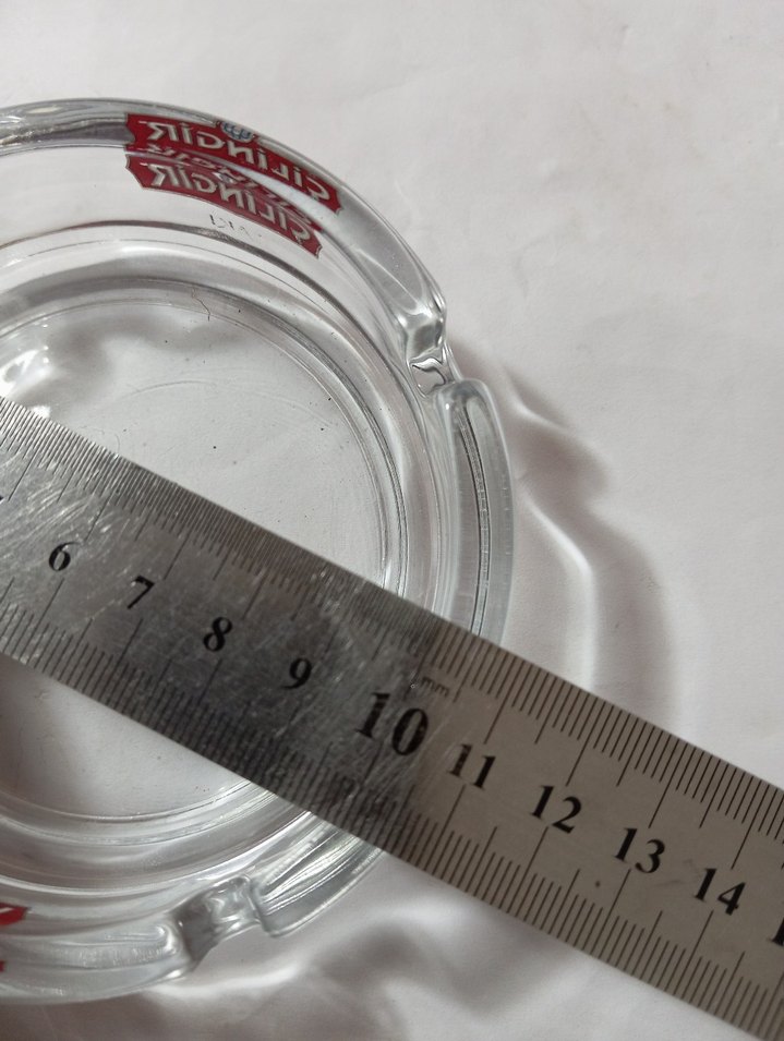 Çilingir Raki Şeffaf cam Küllük - Görsel 3