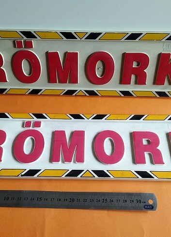  Beden Eskilerden römork yazılı tabela 