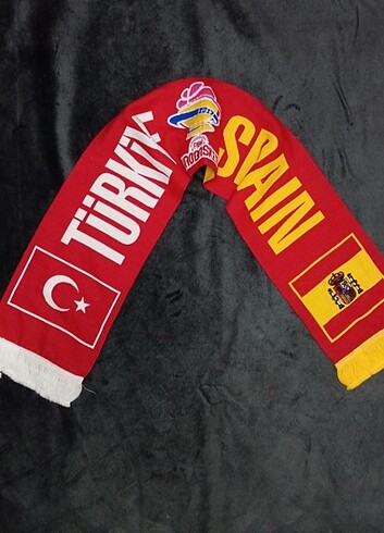 Türkiye İspanya FIBA atkı 
