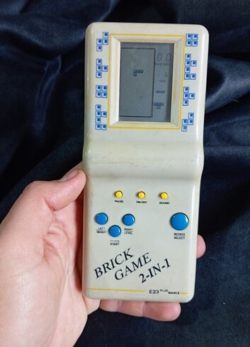 1980 lerden Tetris oyunu el atarisi