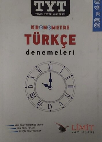 Limit Yayınları Kronometre Türkçe denemeleri